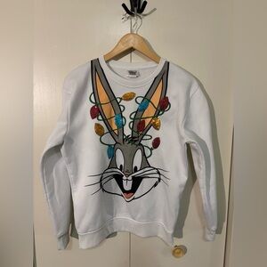 Bugs Bunny Christmas Lights Sweater